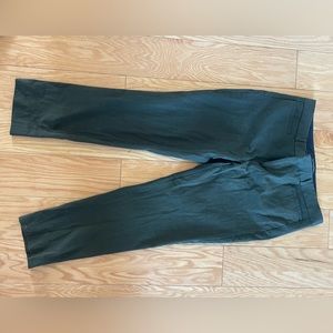 Banana Republic cropped trouser (olive)